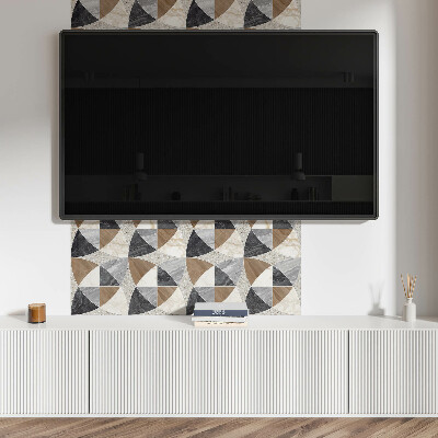 Samolepiaci panel na stenu Geometrický vzor dlaždíc