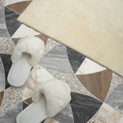 Samolepiaci panel na stenu Geometrický vzor dlaždíc