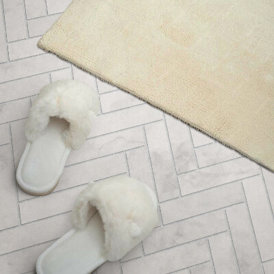 Obdĺžnikový panel na stenu Vzor rybej kosti v troch rozmeroch