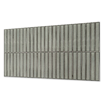 Samolepiaci panel na stenu Obdĺžnikové moduly v mriežkovom vzore