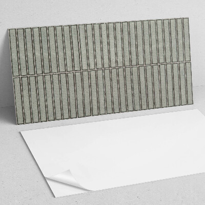 Samolepiaci panel na stenu Obdĺžnikové moduly v mriežkovom vzore