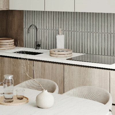 Samolepiaci panel na stenu Obdĺžnikové moduly v mriežkovom vzore