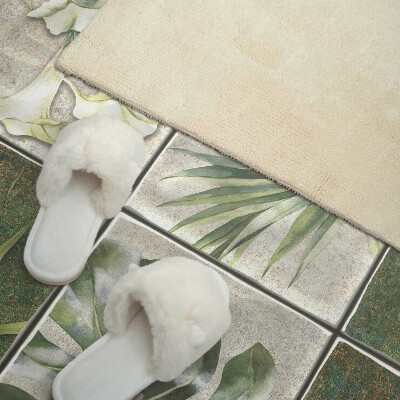 Samolepiaci panel na stenu Mozaikové listy z prírody