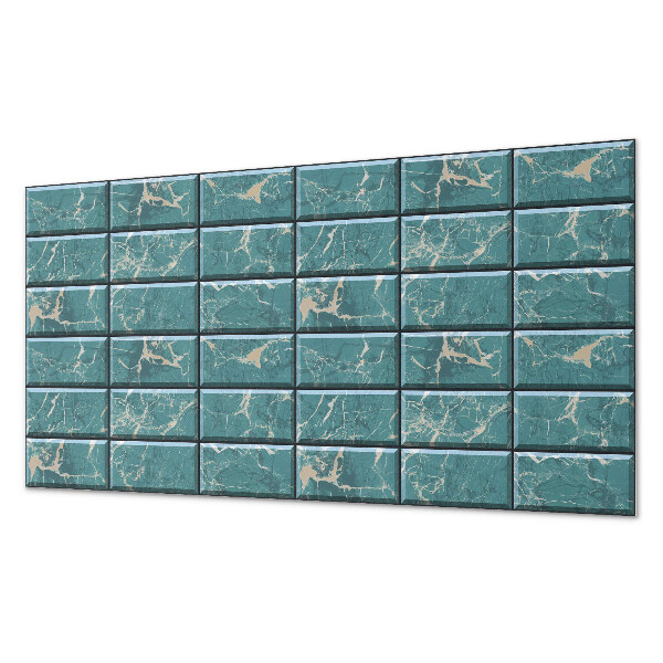 Obdĺžnikový stenový panel Motívy mramorových dlaždíc