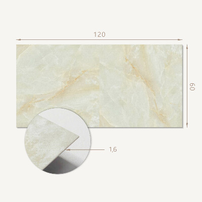 Obdĺžnikový panel na stenu Mramorový štýl v elegantnom prevedení