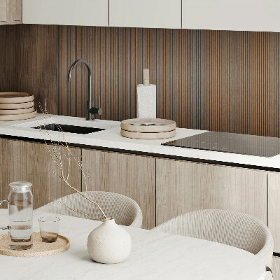 Samolepiaci panel na stenu Vertikálne dosky v prírodnom štýle