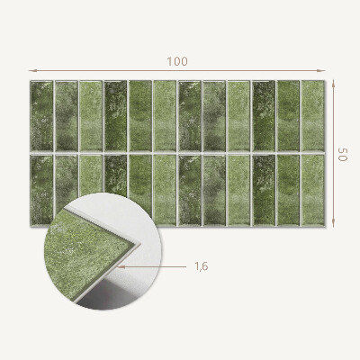 Samolepiaci panel na stenu Geometrický vzor dlaždíc