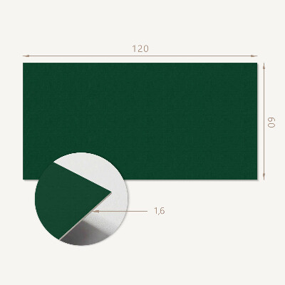 Samolepiaci panel na stenu Tmavo zelený odtieň