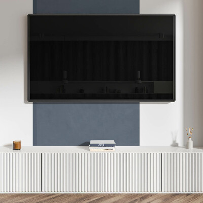 Obdĺžnikový panel na stenu Tmavo modrý odtieň