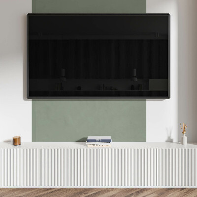 Samolepiaci panel na stenu Šedo-zelená