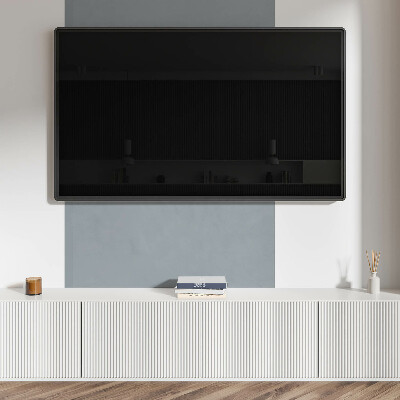 Obdĺžnikový panel na stenu Šedá v akcii