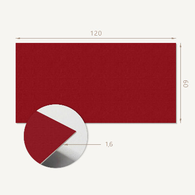Obdĺžnikový panel na stenu Burgundský prízvuk