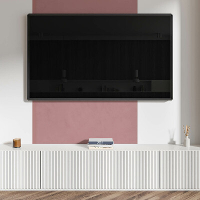 Obdĺžnikový stenový panel Ružový výraz