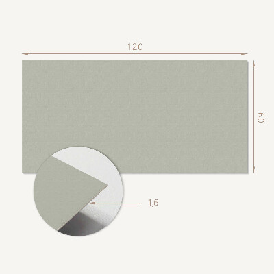Samolepiaci panel na stenu Šedo-zelený odtieň