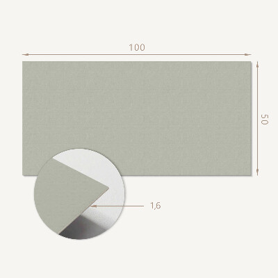 Samolepiaci panel na stenu Šedo-zelený odtieň