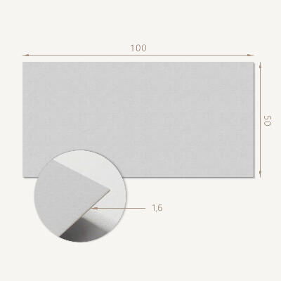 Obdĺžnikový panel na stenu Sivý odtieň