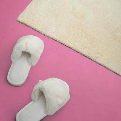 Obdĺžnikový panel na stenu Pastelový ružový akcent