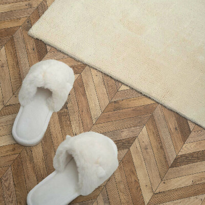 Samolepiaci panel na stenu Drevený vzor rybej kosti