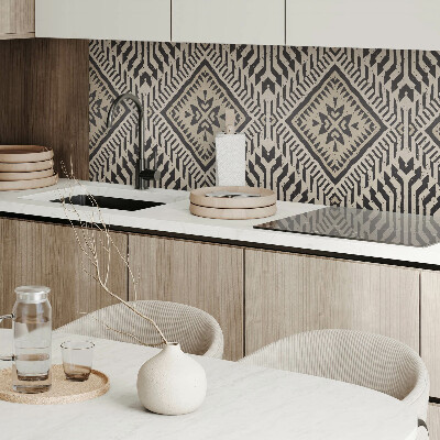 Štvorcový stenový panel Štýlový geometrický vzor s čiarami
