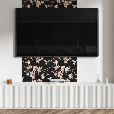 Štvorcový panel na stenu Kvety