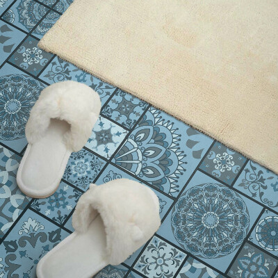Samolepiaci panel na stenu Geometrické vzory v mozaike
