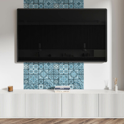 Samolepiaci panel na stenu Geometrické vzory v mozaike