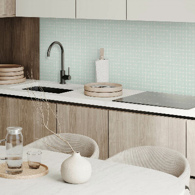 Samolepiaci panel na stenu Geometria čiar s krížikmi