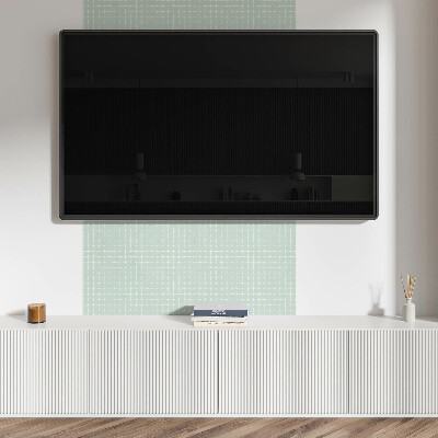 Samolepiaci panel na stenu Geometria čiar s krížikmi