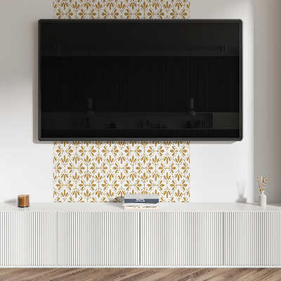 Štvorcový panel na stenu Elegantný rastlinný motív
