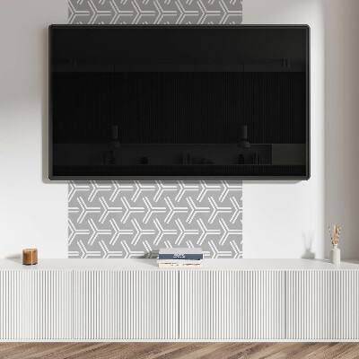 Samolepiaci panel na stenu Motív šípky v geometrickom prevedení