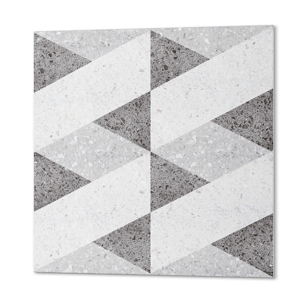 Štvorcový panel na stenu Hra kontrastov v geometrických formách