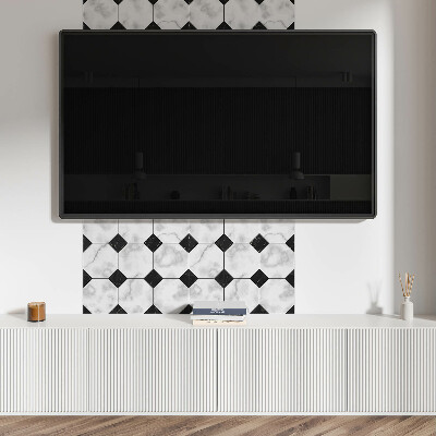 Samolepiaci panel na stenu Atraktívne geometrické vzory
