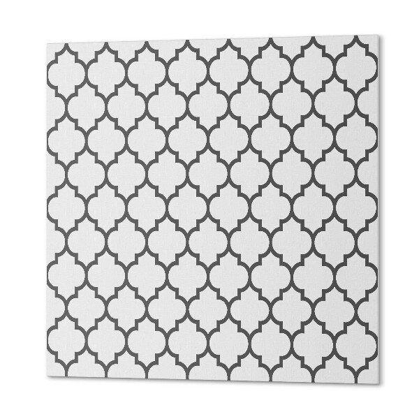 Štvorcový panel na stenu Geometria v symetrickom štýle