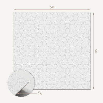 Štvorcový stenový panel Elegantné kolesá v minimalistickom štýle