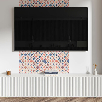 Štvorcový panel na stenu Symfónia tvarov v geometrii