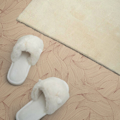 Štvorcový panel na stenu Vzor zakrivených čiar