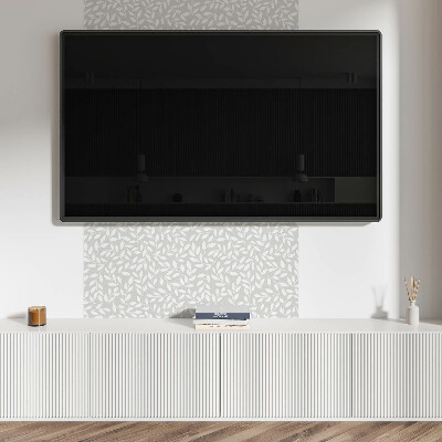 Štvorcový stenový panel Elegantný listový vzor