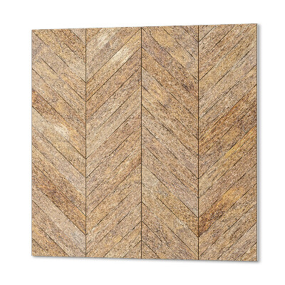 Štvorcový stenový panel Štýlová rybia kosť