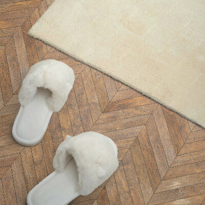 Štvorcový stenový panel Štýlová rybia kosť
