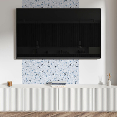 Samolepiaci panel na stenu Grafický vzor s kamennými prvkami