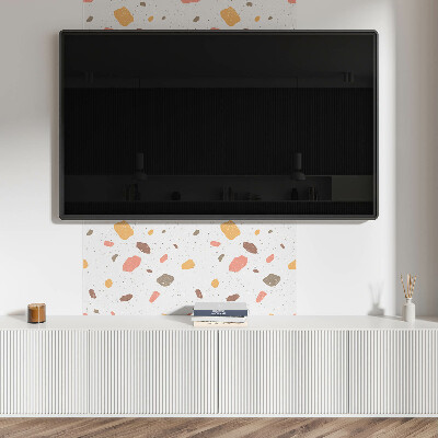 Štvorcový panel na stenu Škvrny v modernej verzii
