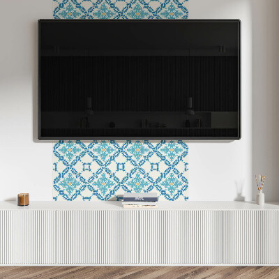 Štvorcový stenový panel Vzor v štýle Arabesque