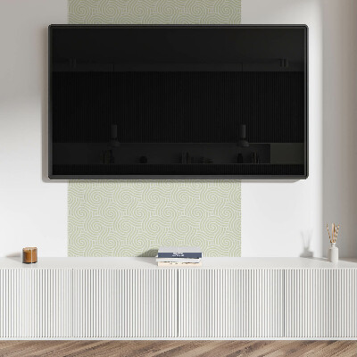 Štvorcový panel na stenu Dynamický vzor špirálových vĺn