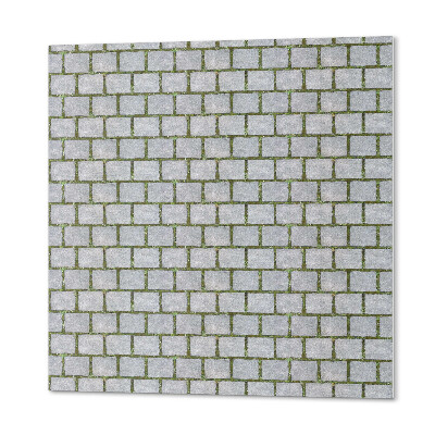 Štvorcový panel na stenu Atmosférické tehlové usporiadanie