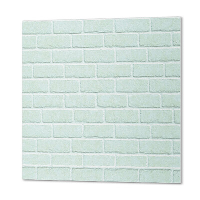 Štvorcový stenový panel Rustikálny tehlový vzor