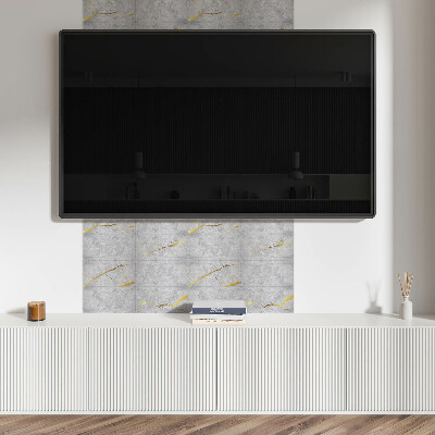 Štvorcový panel na stenu Mramorový dizajn s elegantným nádychom