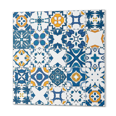 Samolepiaci panel na stenu Geometria mozaík v kompozícii