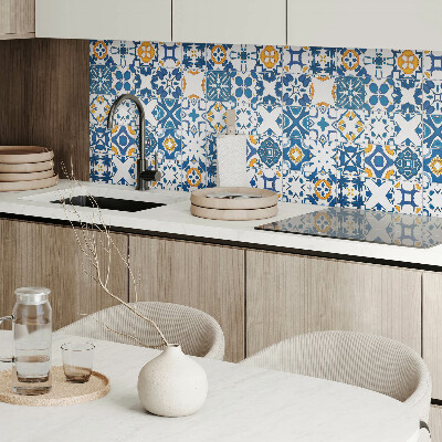 Samolepiaci panel na stenu Geometria mozaík v kompozícii