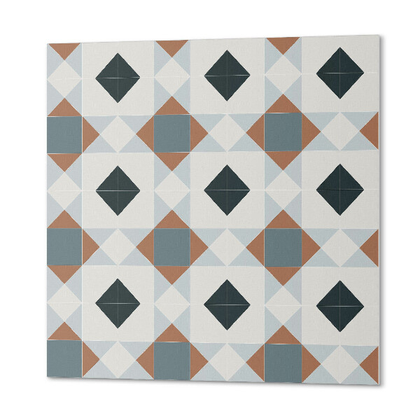 Samolepiaci panel na stenu Geometria v dlaždicovom štýle