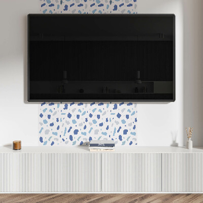 Štvorcový panel na stenu Abstraktné škvrny v umeleckom vydaní
